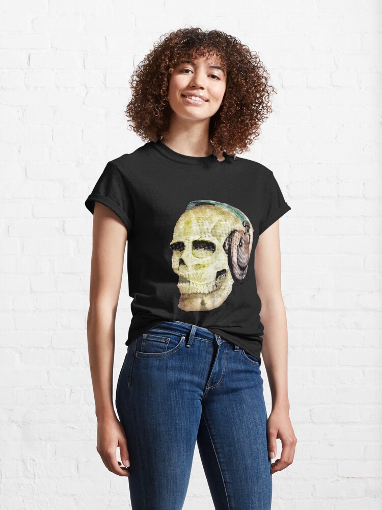 Alternate view of Skull House Rock Classic T-Shirt