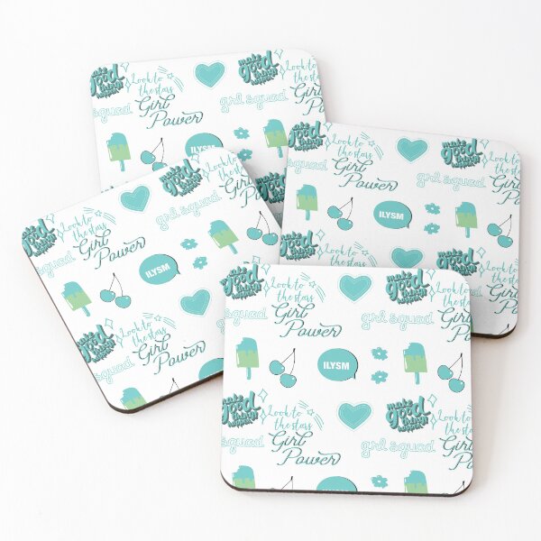 Item preview, Teal Sticker Pack - collection of hand drawn images and text for sticker sets or any other product. Girl Power,  designed and sold by The-Goods.