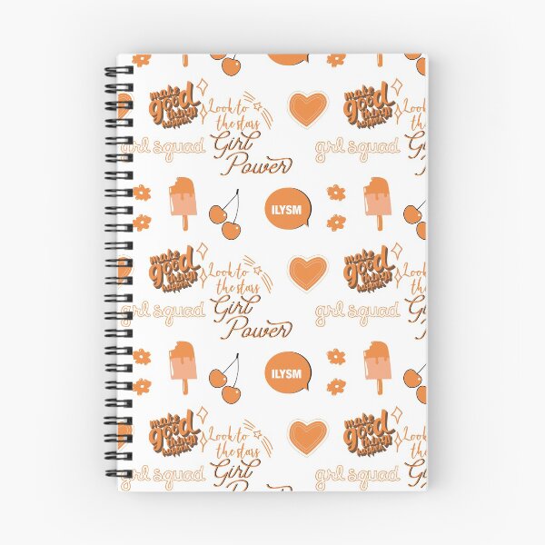 Item preview, Orange Sticker Pack - collection of hand drawn images and text for sticker sets or any other product. Girl Power,  designed and sold by The-Goods.