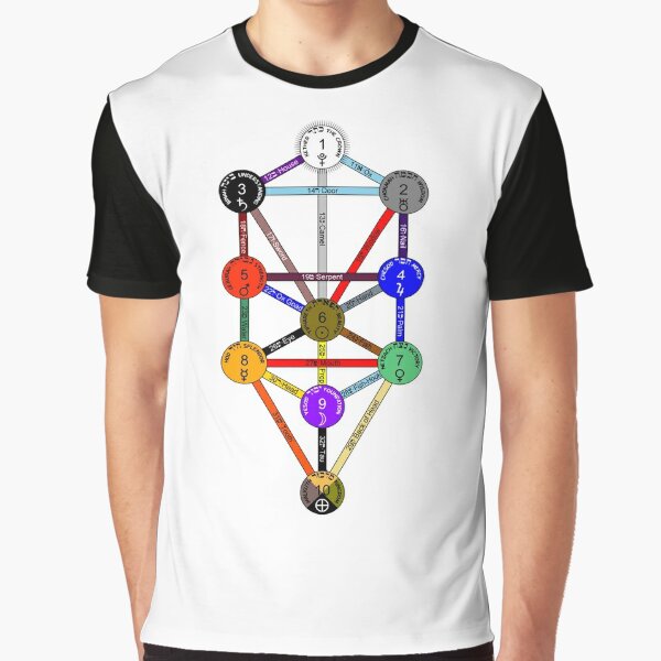 Tree of Life (Kabbalah) Graphic T-Shirt