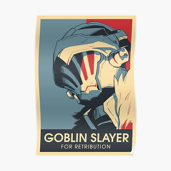 Goblin Slayer Logo Posters Redbubble