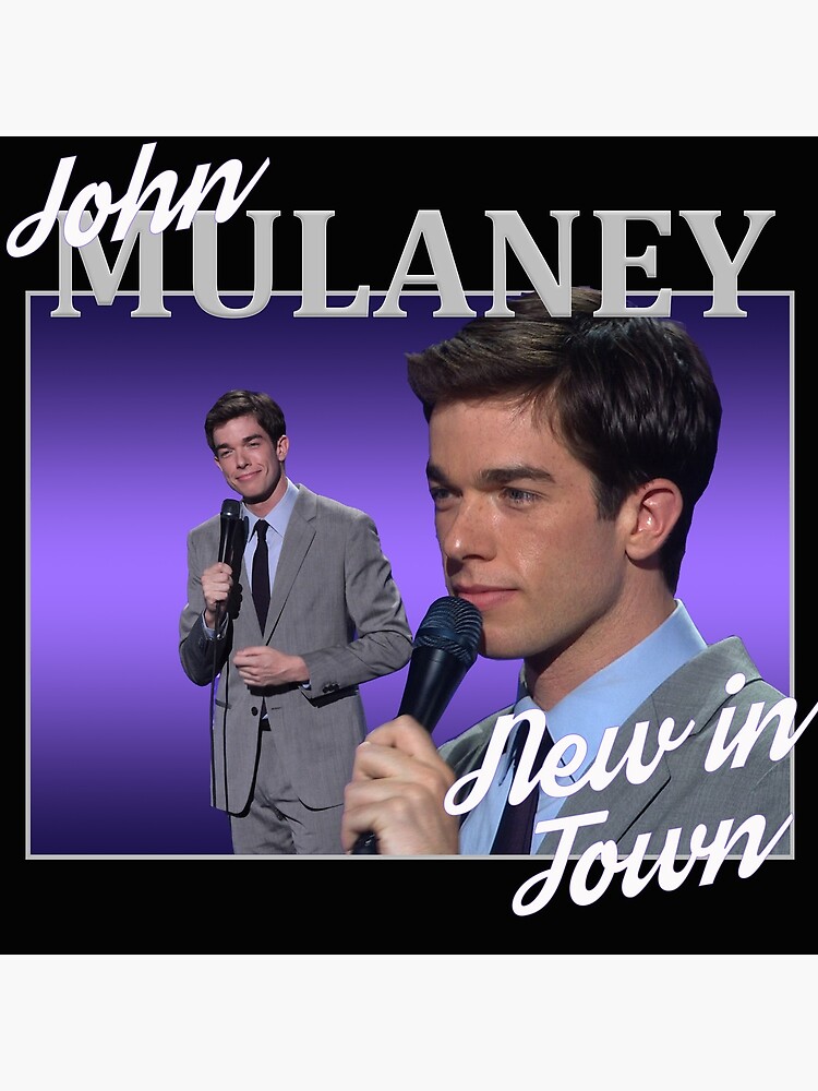 "John Mulaney Homage" Poster by peachqueen | Redbubble