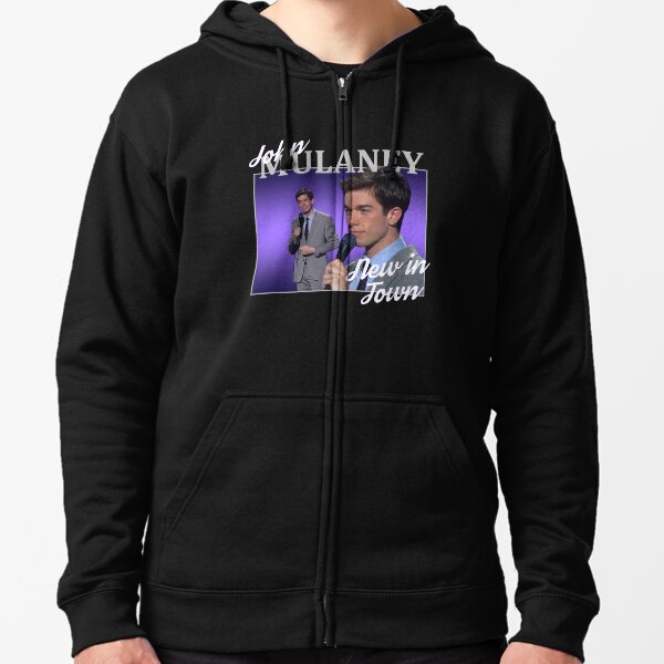John Mulaney Hommage Veste zippée à capuche