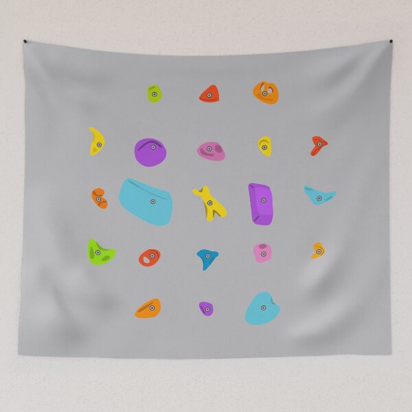 Item preview, Be One With the Wall designed and sold by climbingcatt.