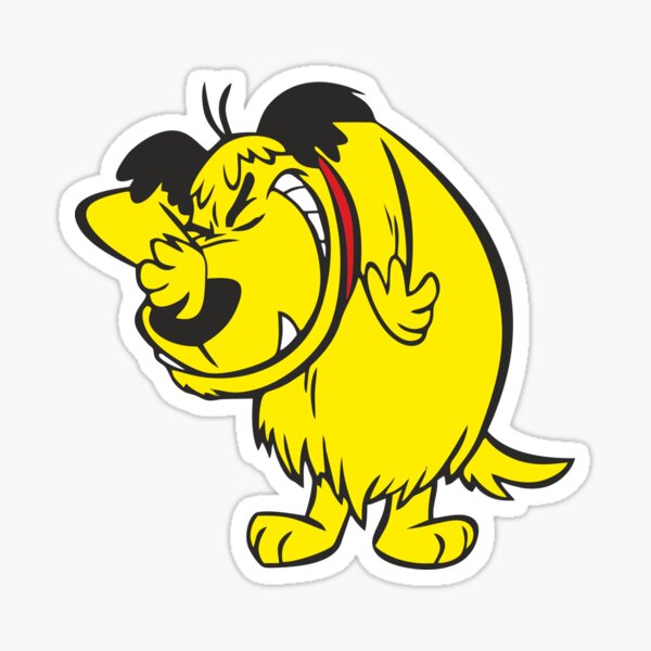 Dastardly Muttley Stickers | Redbubble