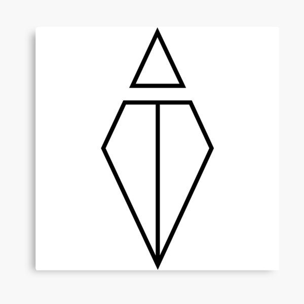 Elder Scrolls Skyrim - Fence Shadowmark Canvas Print