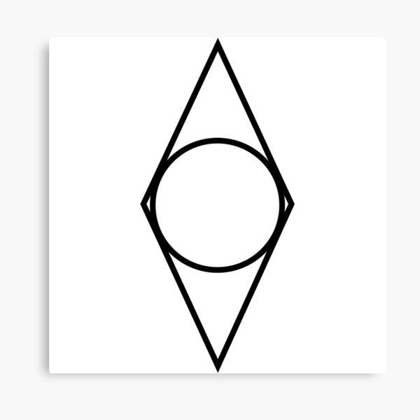Elder Scrolls Skyrim - Guild Shadowmark Canvas Print
