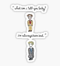 Fool For Love Spike Quote Sticker