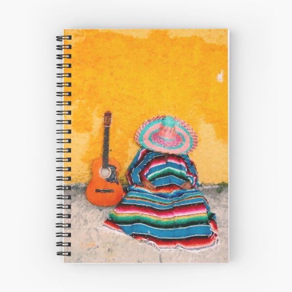 Item preview, Siesta - Mexican man having a siesta under his sombrero  designed and sold by FiestaArt.