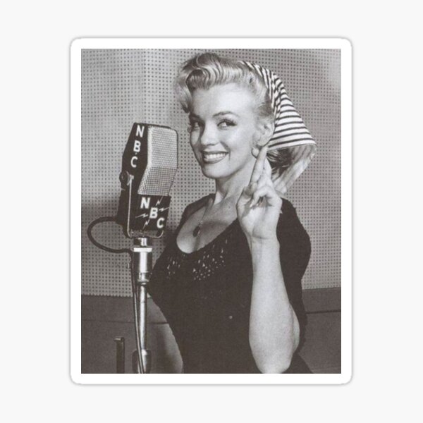 Marilyn Monroe 1962 Sticker