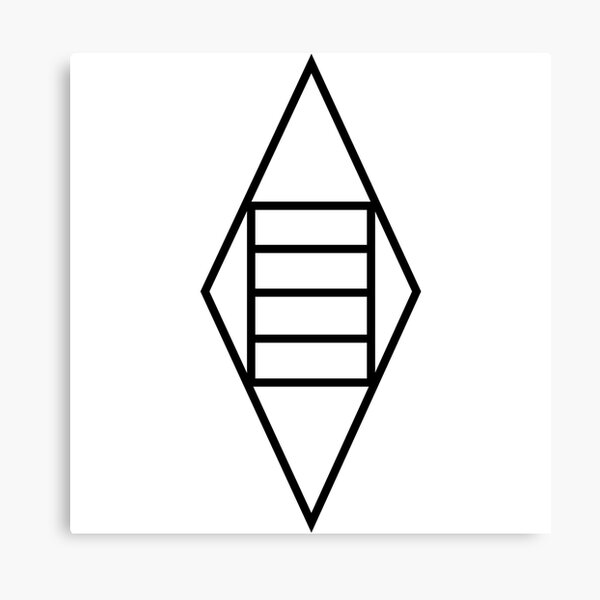 Elder Scrolls Skyrim - Cache Shadowmark Canvas Print