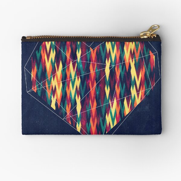 Interstellar Heart Zipper Pouch