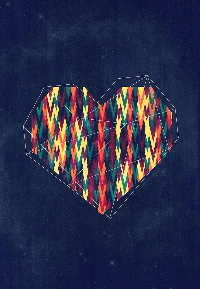 "Interstellar Heart" by VessDSign Redbubble