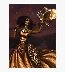 Athena, Goddess of Wisdom Photographic Print