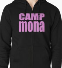 Camp Mona Zipped Hoodie