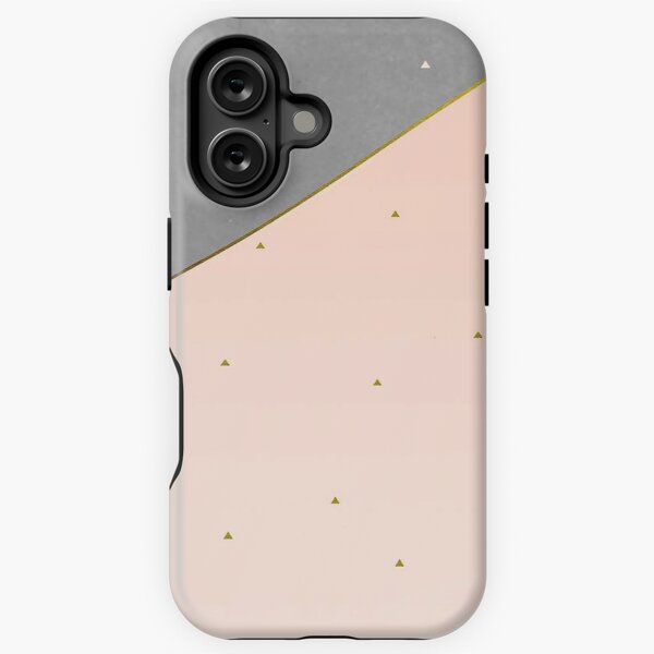 Item preview, Gray, Baby Pink Geometry - Iphone & Samsung Galaxy Cases designed and sold by wildberriesph.