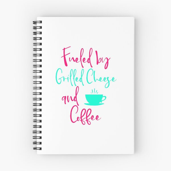 Item preview, Fueled by Grilled Cheese and Coffee Fun Quote designed and sold by at85productions.