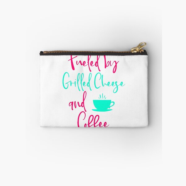 Item preview, Fueled by Grilled Cheese and Coffee Fun Quote designed and sold by at85productions.
