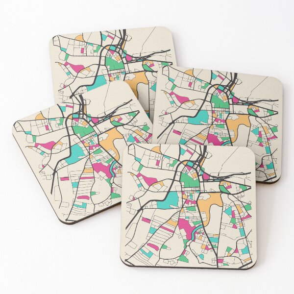 Item preview, Belfast, United Kingdom Street Map designed and sold by A Deniz Akerman.