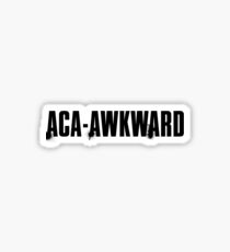 aca-awkward Sticker