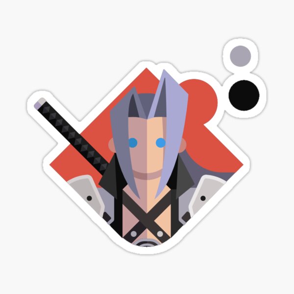 Item preview, Simplistic Sephiroth designed and sold by SlickStretch.