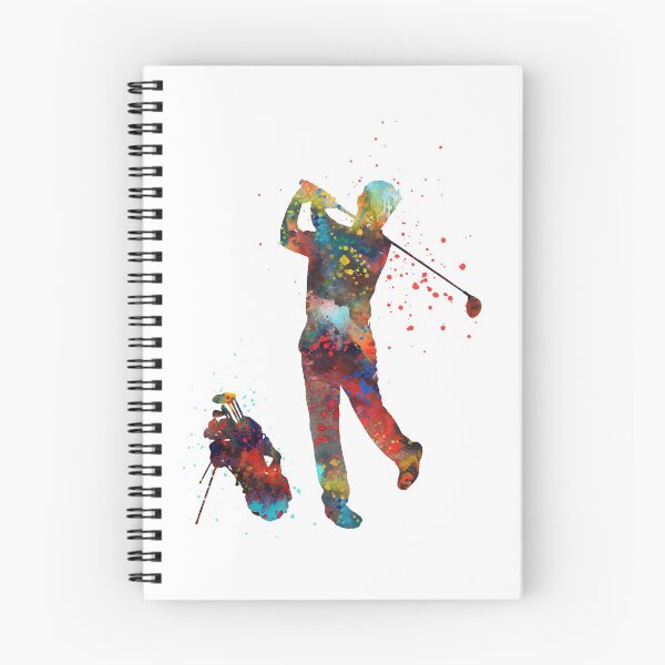Item preview, Man golfer, golfer designed and sold by Rosaliartbook.