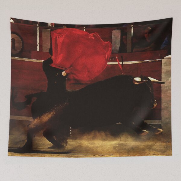 Item preview, The Bullfight - Spanish bullfight, El Toro, Matador,Spain,Wall décor designed and sold by FiestaArt.