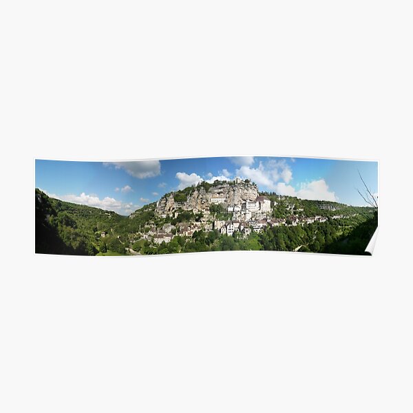 Panoramic ROCAMADOUR Poster