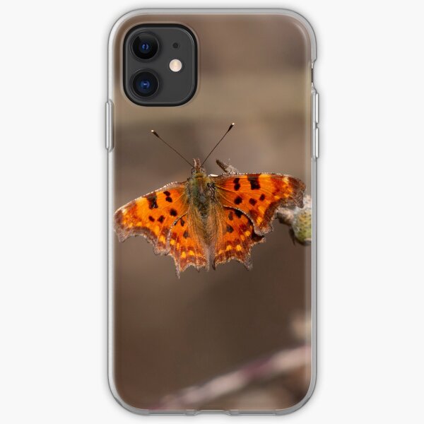 comma butterfly iPhone Soft Case