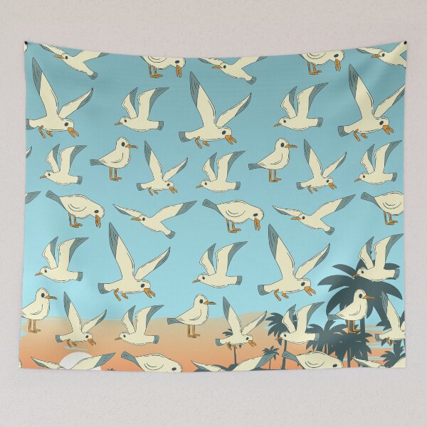Item preview, Seagull Pattern designed and sold by InspireGifts.