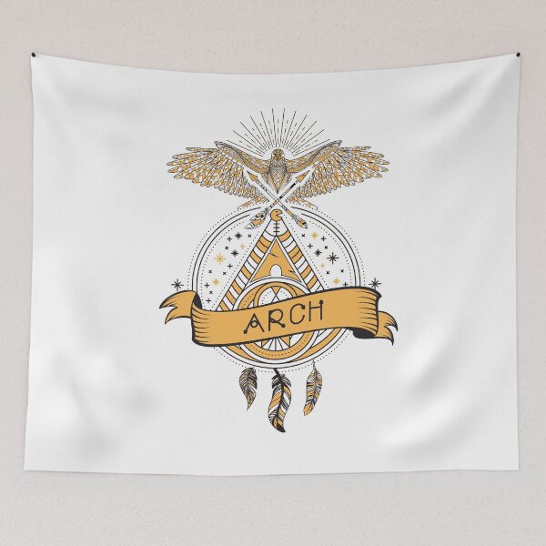 Item preview, Arch Linux (colored gold) designed and sold by ShoeBill99.