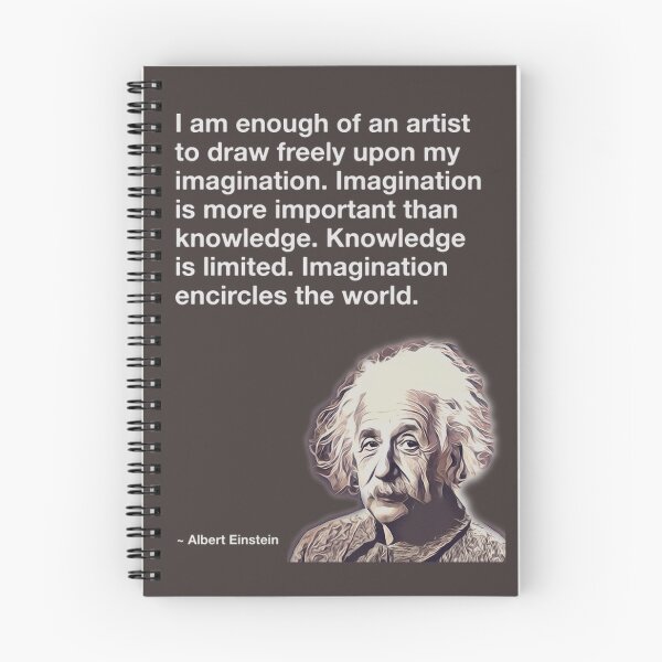 Aperçu de l'œuvre Albert Einstein Quote créée et vendue par quoteek.