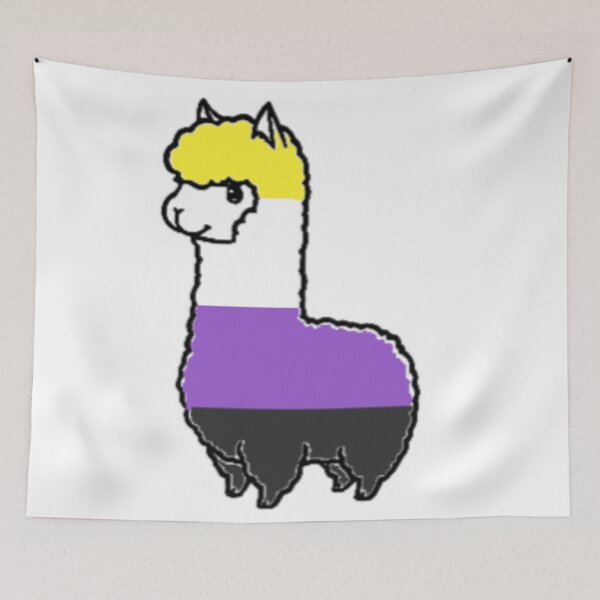 Item preview, Nonbinary Alpaca designed and sold by ObsessiveTesla.