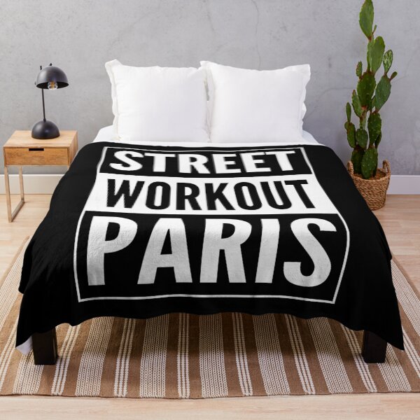 Item preview, Street Workout Paris Urban Fitness/Strength Training Design designed and sold by geeksta.