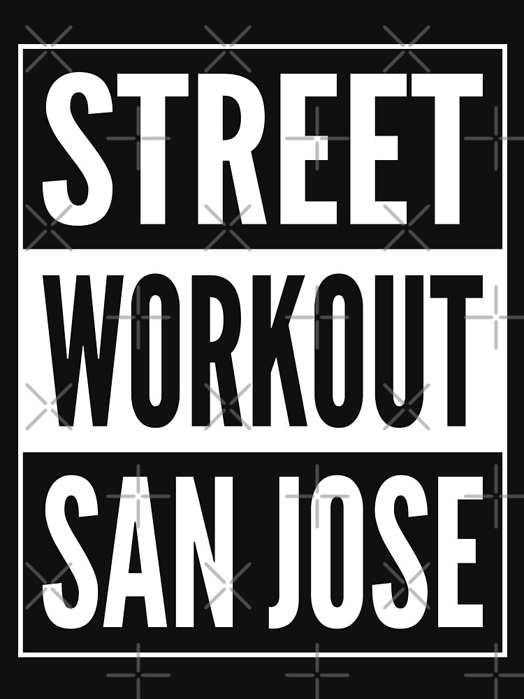 Street Workout San Jose Urban Fitness Training Design by geeksta
