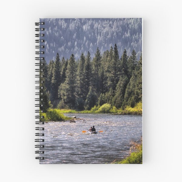 Item preview, Paddling Down the Blackfoot designed and sold by Kathy Weaver.