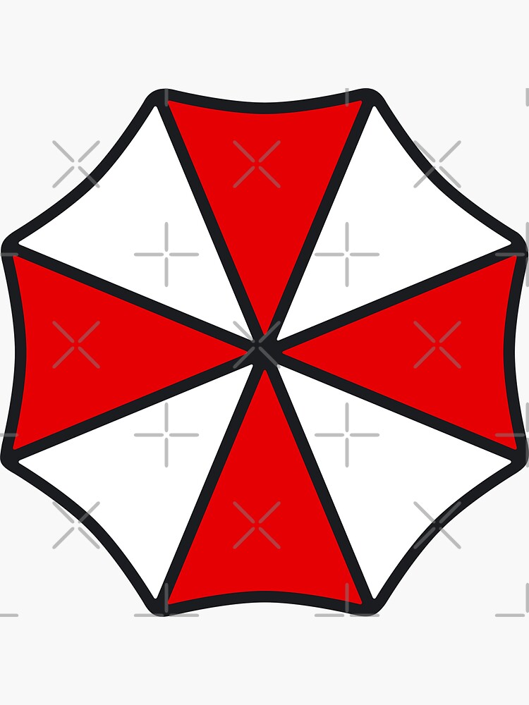 "Resident Evil Umbrella Corporation" Sticker for Sale by fareast ...