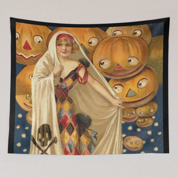 Artikelvorschau, Halloween Vintage 3 (PUMPKIN PEEK) entworfen und verkauft von TheWhiteBear.