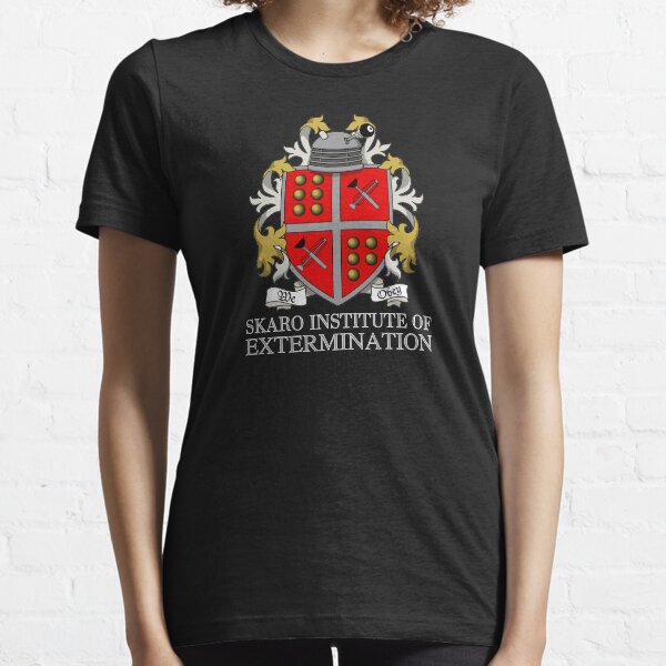 Skaro Institute Of Extermination (Black/Dark Colours) Essential T-Shirt