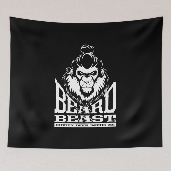 Item preview, Beard Beast - hidden deep inside me - designed and sold by netrok.