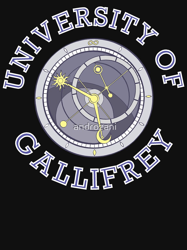 University Of Gallifrey (Black/Dark Colours) by androzani