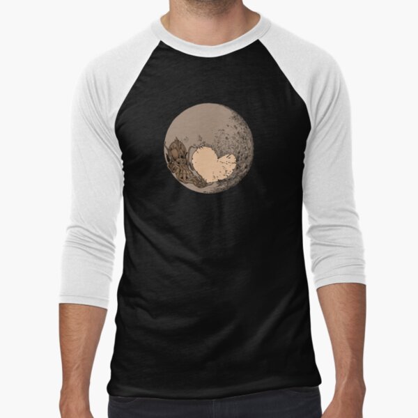 Pluto: With Love from Cthulu Baseball ¾ Sleeve T-Shirt