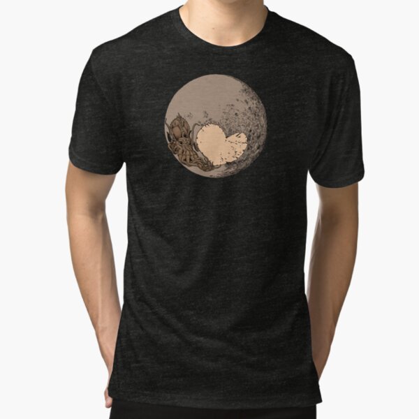 Pluto: With Love from Cthulu Tri-blend T-Shirt