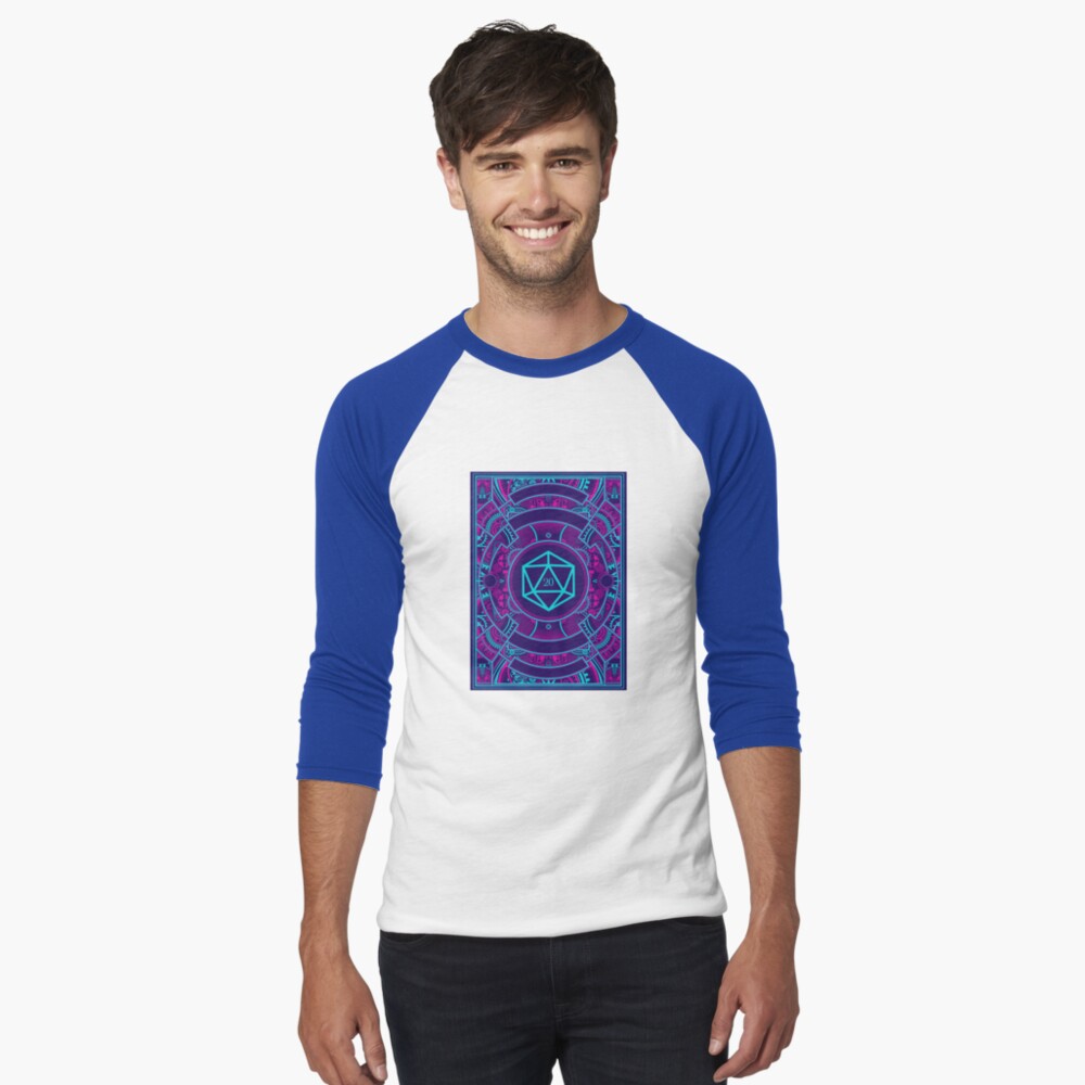 Item preview, Baseball ¾ Sleeve T-Shirt designed and sold by pixeptional.