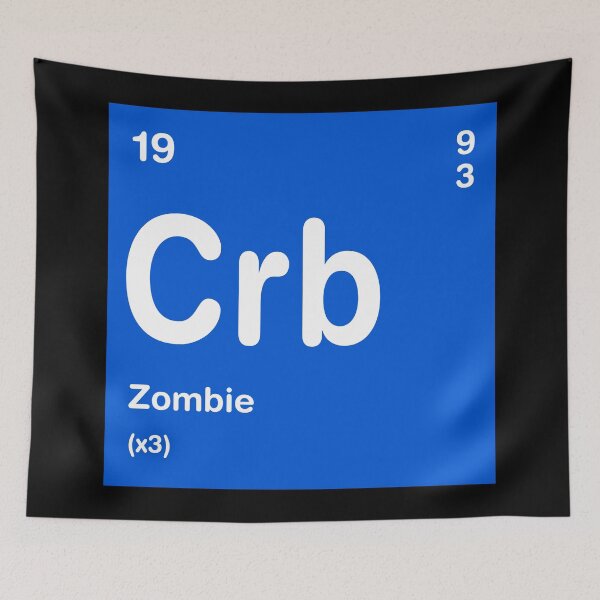 Item preview, ZOMBIE ELEMENT Sticker designed and sold by aydapadi.