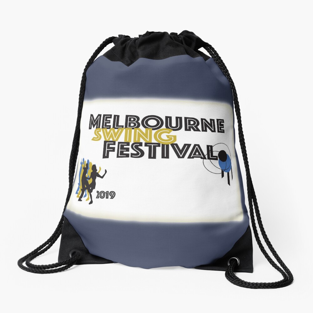 Melbourne Swing Festival 2019 Drawstring Bag