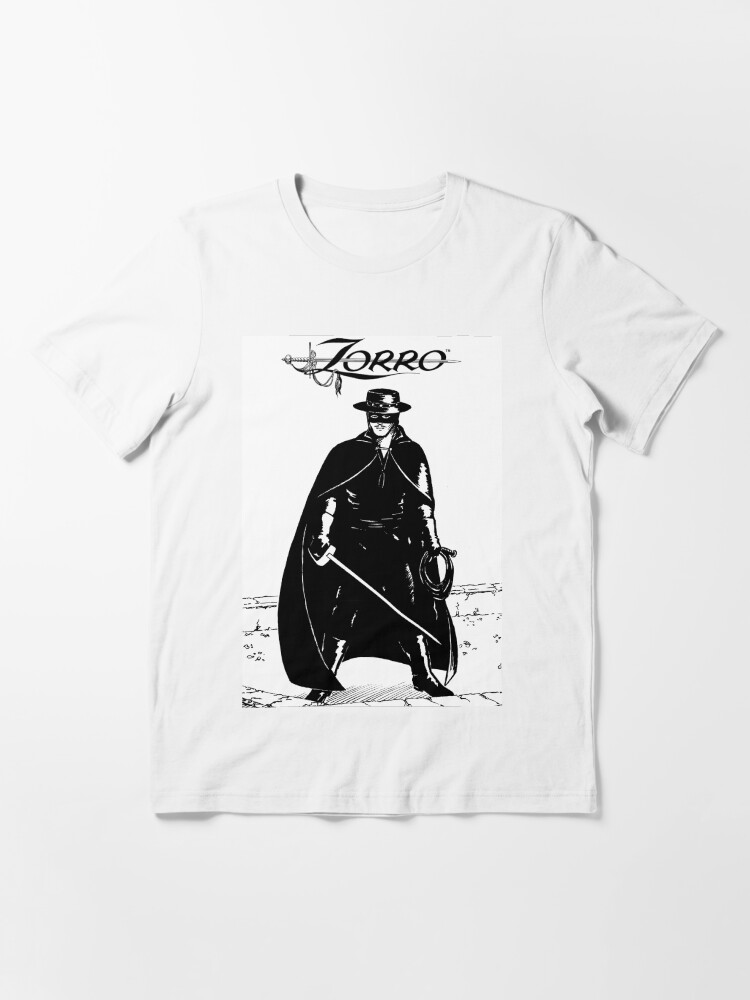 "Zorro" Essential TShirt for Sale by kerchow Redbubble