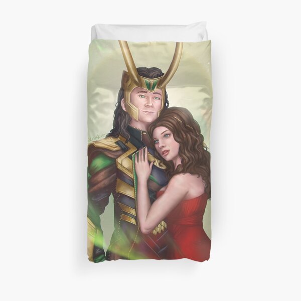 Answering The Shadows Duvet Cover