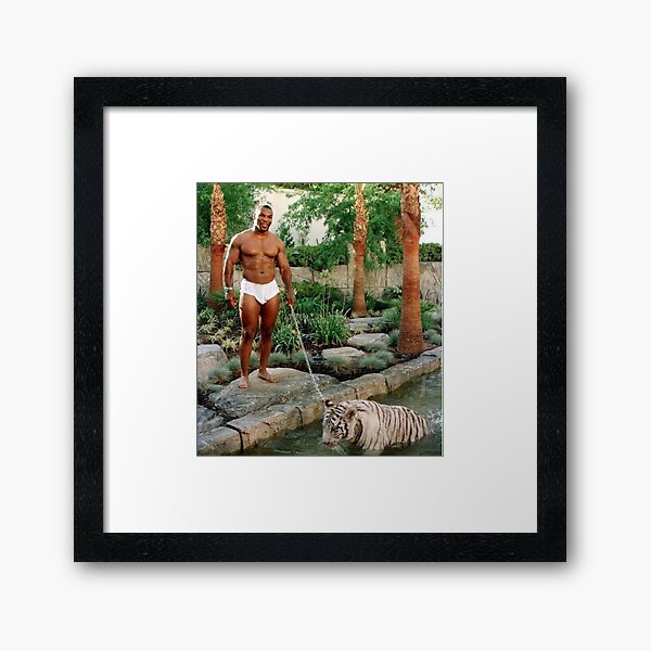 Mike Tyson T shirts Framed Art Print