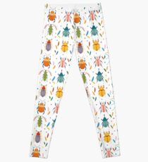 Colourful beetles Leggings